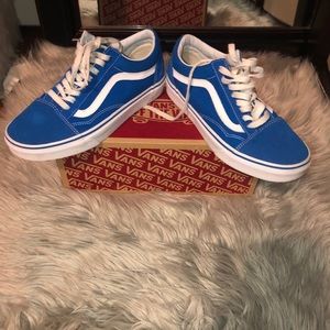 Blue Vans Men’s Size 7 Woman’s Size 8.5